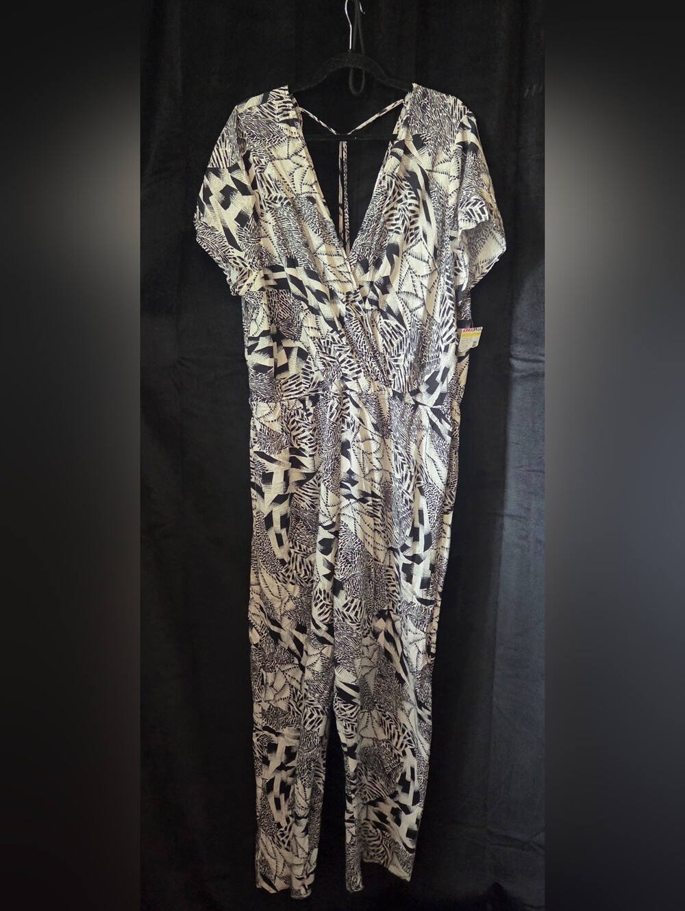 Bongo Black And White Jumpsuit